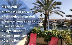 Cap Capistol Studio avec terrasse, vue port